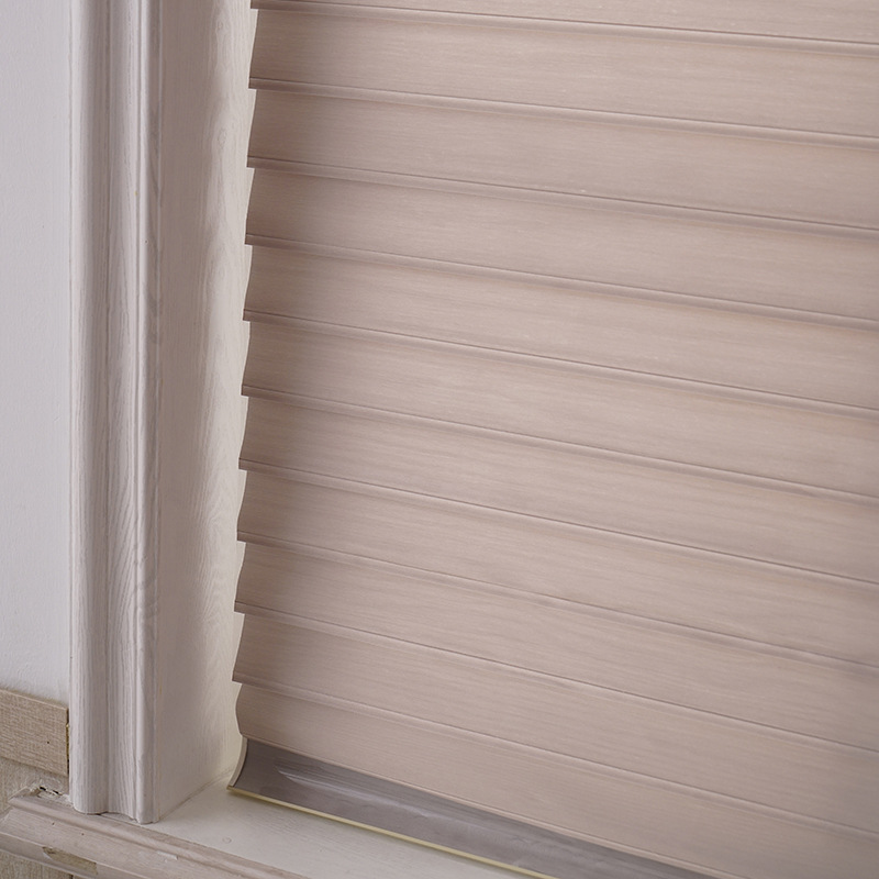 Shangri-la shade soft gauze curtain shutter free punching bathroom office bedroom finished double roll curtain Application Scenario