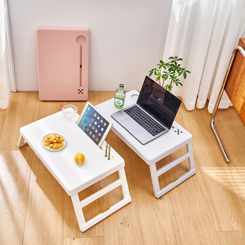 一件代发折叠电脑桌简约床上小饭桌子家用老人护理月子儿童吃饭桌详情图2