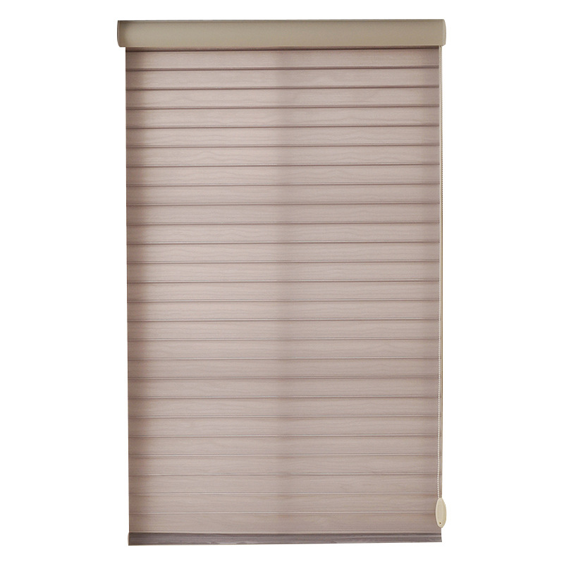 Shangri-la shade soft gauze curtain shutter free punching bathroom office bedroom finished double roll curtain Item Picture