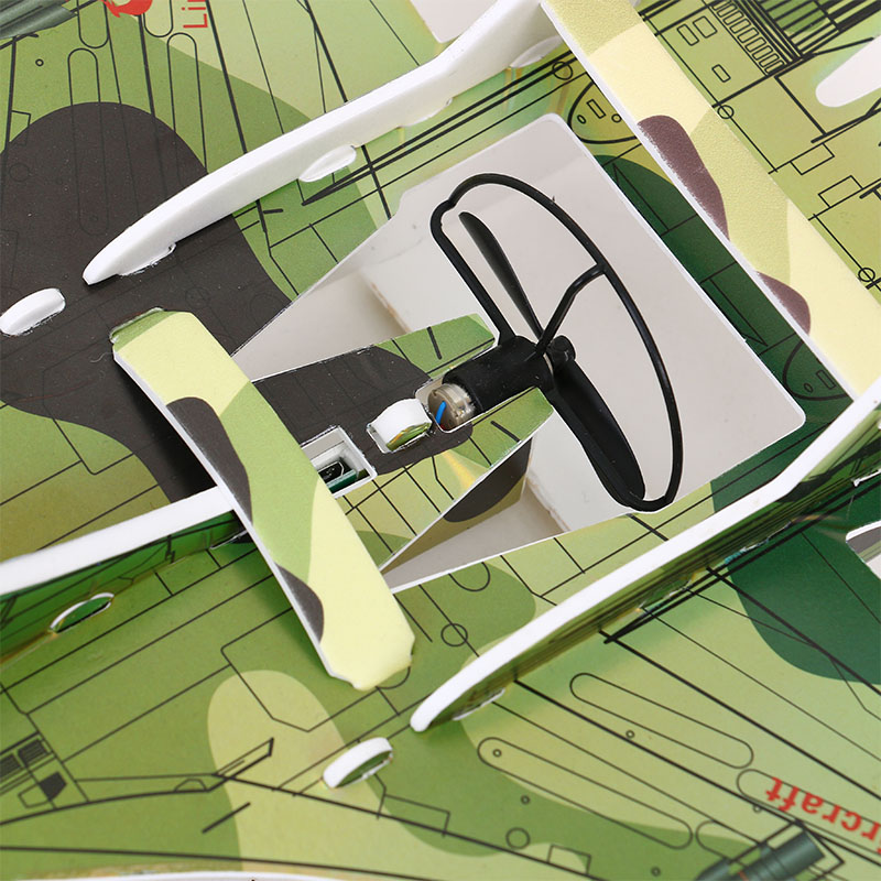 跨境爆款苏27电动手抛飞机USB充电回旋泡沫滑翔机儿童飞机模型批详情图5