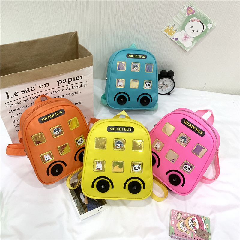 2021 new kindergarten schoolbag cartoon cute big eyes backpack cross-border foreign trade wholesale