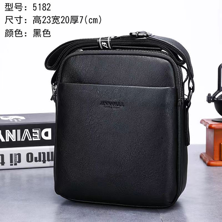 Yiding bag industry quality men's bag 5182 new men's bag crossbody bag multi-layer Fanny bag business bag