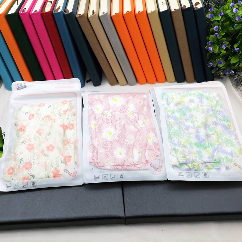 H1734 Fashionable flared mouth sun protection sleeves, summer cool sleeves, gloves and arm covers, Yiwu 2 yuan details Picture