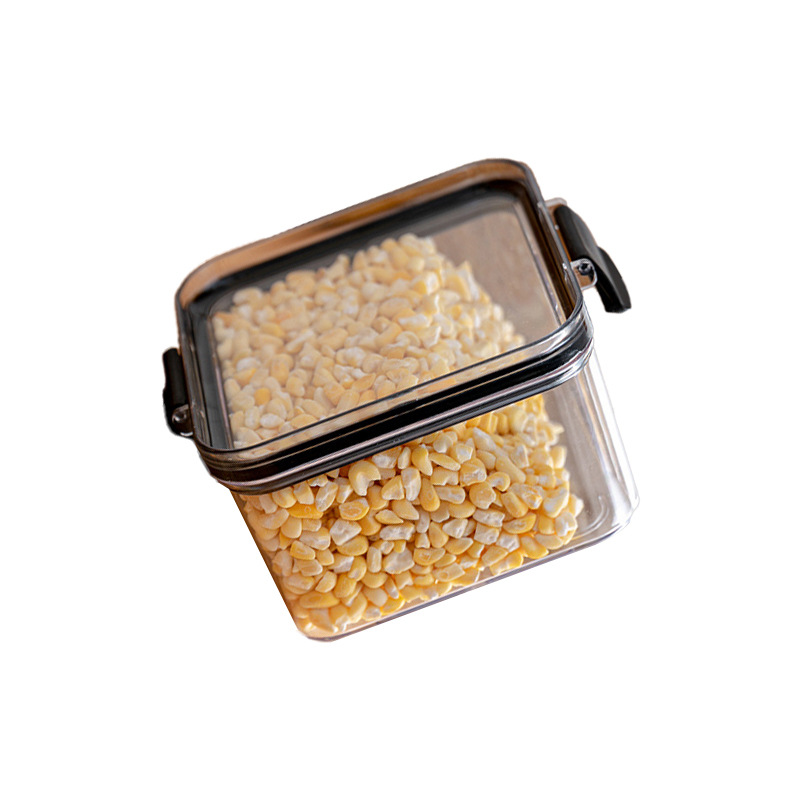Latas selladas hogar grano multigrano cocina caja de almacenamiento caja de plástico de grado alimenticio snack nueces productos secos latas de almacenamiento Item Picture
