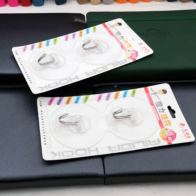 L1125 9085#2 round nano traceless sticky hooks, restaurant bedroom sticky hooks, hooks, Yiwu 2-yuan store Application Scenario