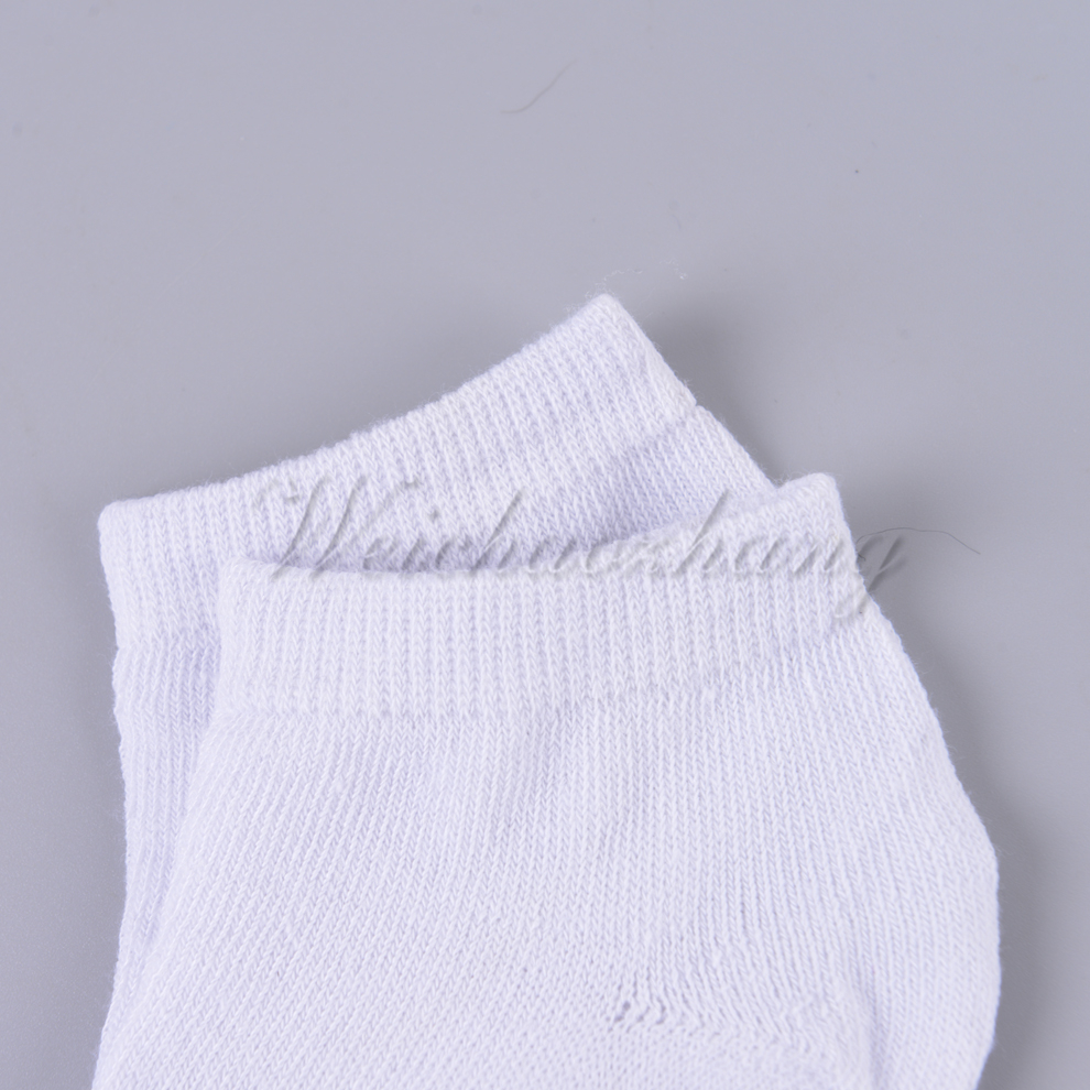 Children's white socks, boat socks, summer thin cotton children's socks, boys' and girls' baby shallow short socks, polyester-cotton socks Application Scenario