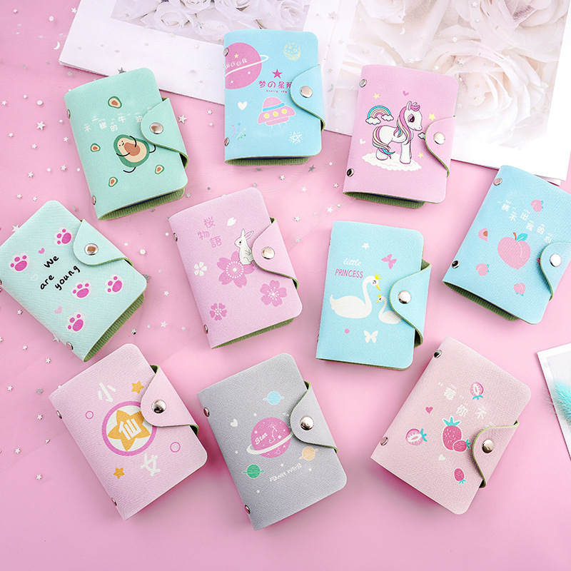 Stock Card package large capacity student lovely anti-demagnetization thumbnail