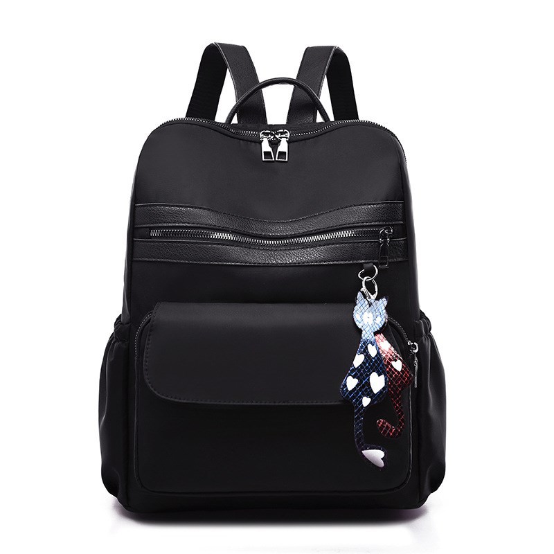 Cross border Oxford fabric waterproof leisure travel backpack 2021 new school bag female middle school students large capacity backpack tide