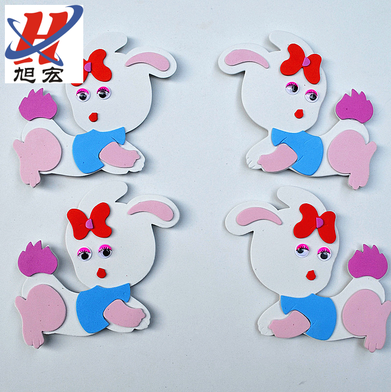 Sponge paste three-dimensional hand-pasted children's stickers mobile phone decorative stickers DIY creative stickers thumbnail