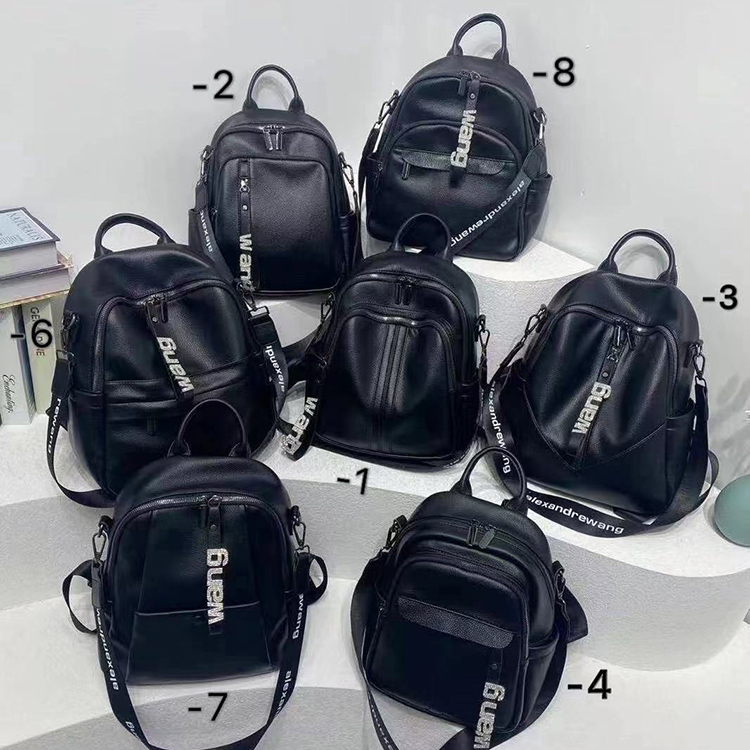 A tripod bag 1105 new versatile backpack cloth art soft leather large capacity leisure backpack