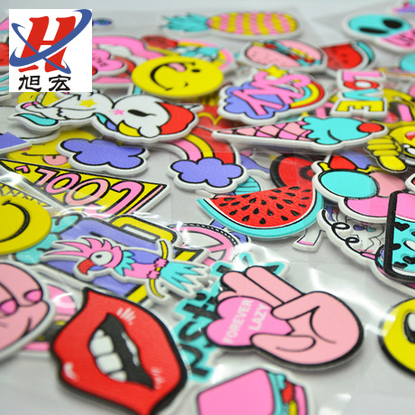 Children's 3D sticker bump children's cartoon cartoon sticker PVC paste baby reward bubble sticker