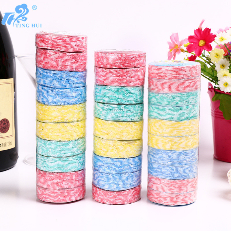Hot-selling outdoor disposable non-woven fabric compressed towels, multi-purpose portable compressed towels, direct supply from the manufacturer Specification image