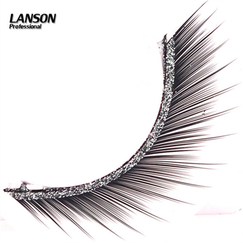 Marise False Eyelashes Natural 3D Thick Bare Makeup Pure Hand Sharpened Graft Curling Student Eyelashes Wholesale details Picture
