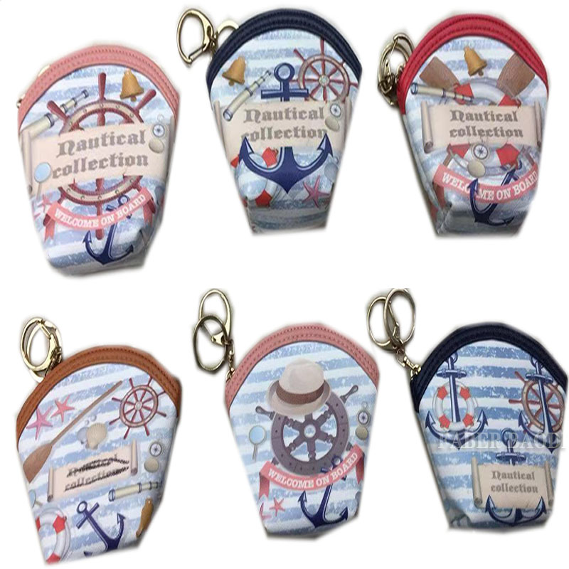 Yiwu shopping alliance Ocean wind series zero wallet key chain thumbnail