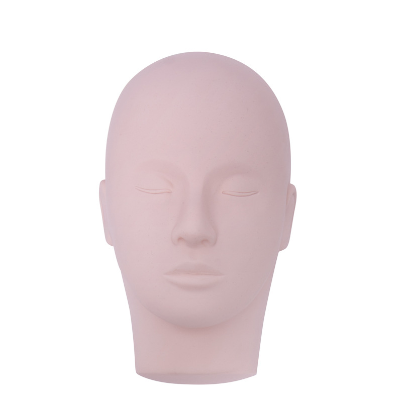 嫁接假睫毛假人头模型  3D种植假睫毛新手练习美妆工具厂家批发