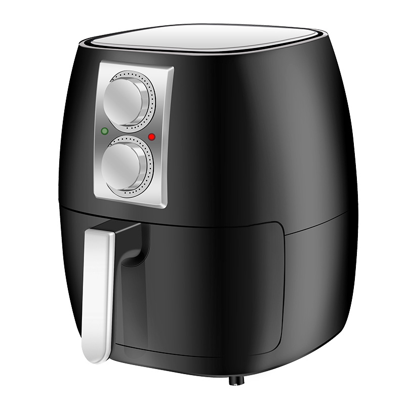 Air fryer home large capacity electric fryer automatic chip machine 4.5L oven factory wholesale Specification drawing