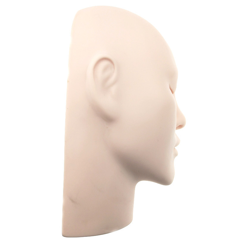 Wholesale of beauty tools for beginners to practice with false eyelashes, 3D human head models, and false eyelash extensions Specification drawing
