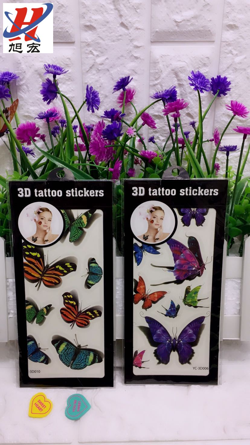 Color water transfer sticker, waterproof tattoo sticker factory direct sales, black lace tattoo Item Picture