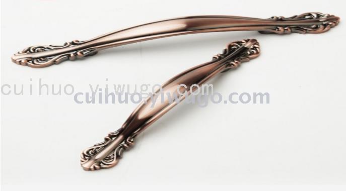 Doring hardware estilo europeo tirador moderno simple tirador gabinete de aleación de zinc pequeño tirador de armario tirador de puerta Specification image