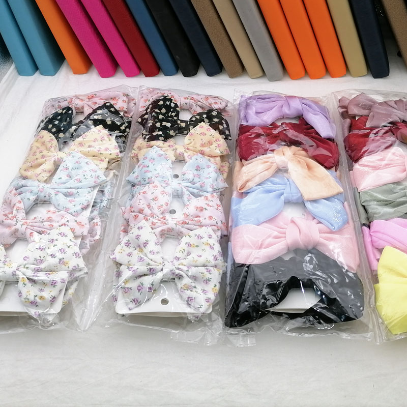 Wholesale of large A1015 bow tie clips, hairpins, hair clips, bangs clips, Japanese and Korean accessories at a 2-yuan store in Yiwu details Picture