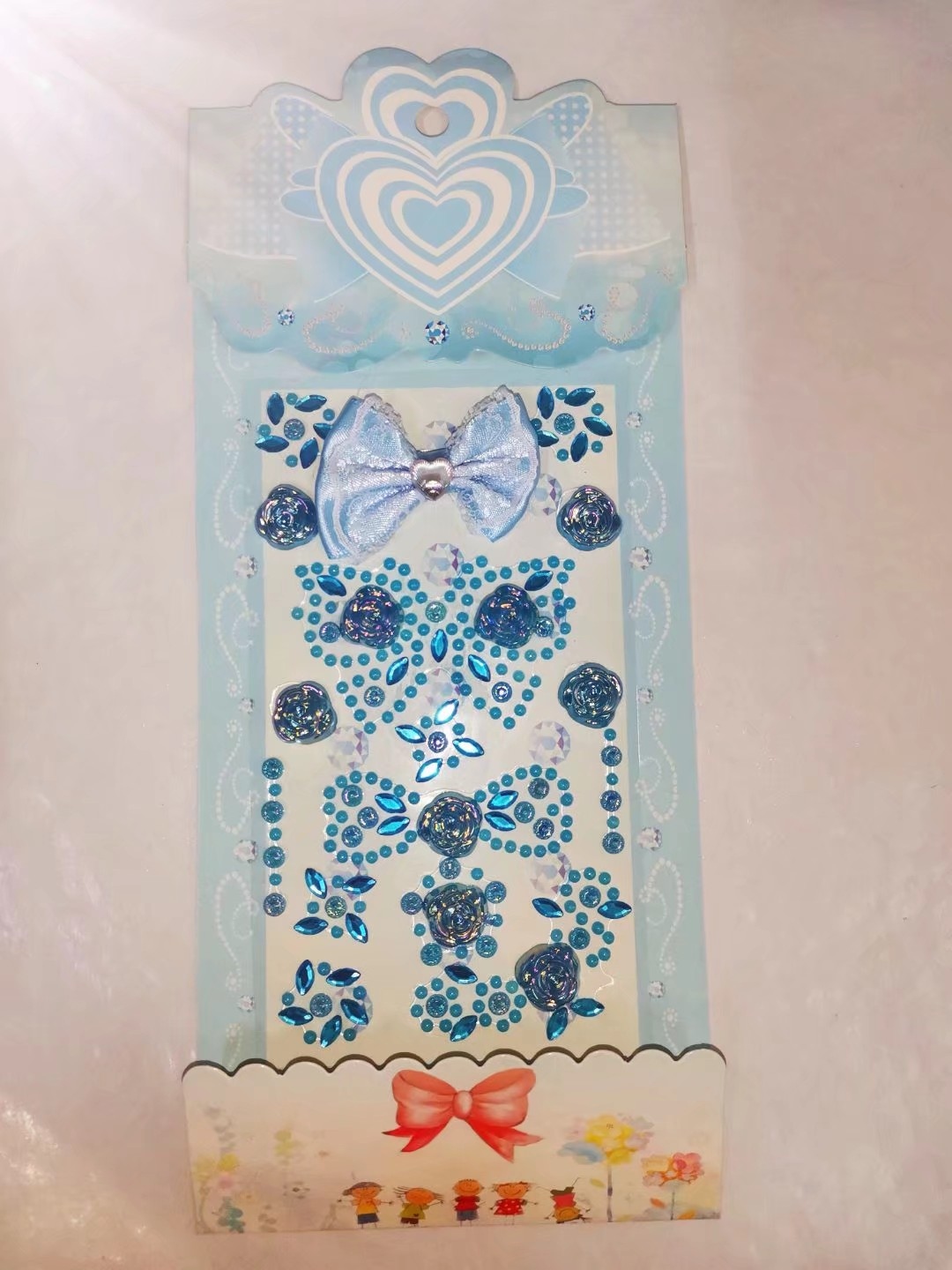 新品卡通类钻石贴画儿童装饰画细节图
