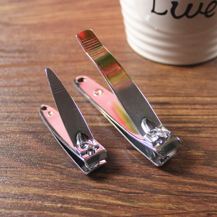 2 large nail clippers, 2-piece nail clipper clip set, A168C1 combination nail clippers Specification image