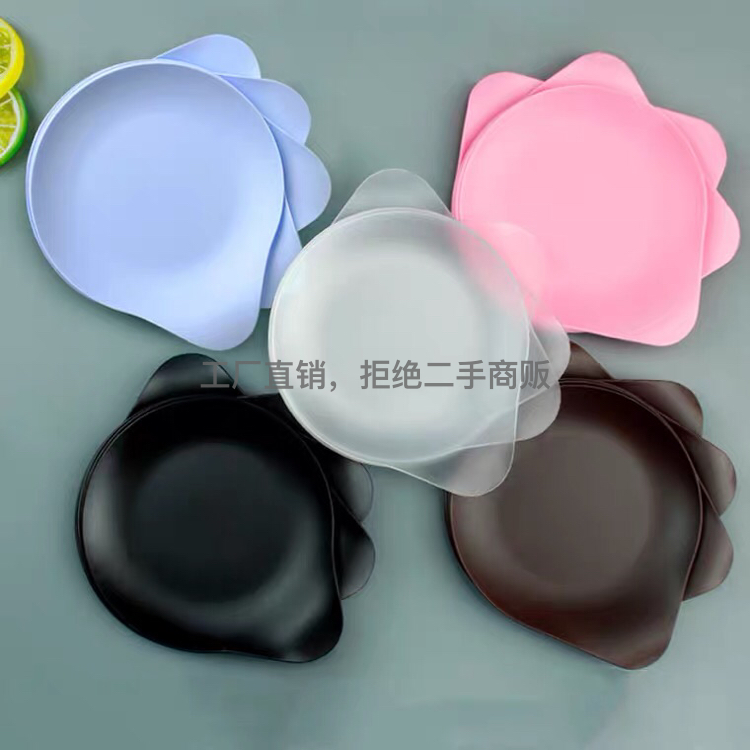 生日蛋糕盘一次性 水果盘百搭蛋糕餐盘北欧风格塑料甜品盘子加厚