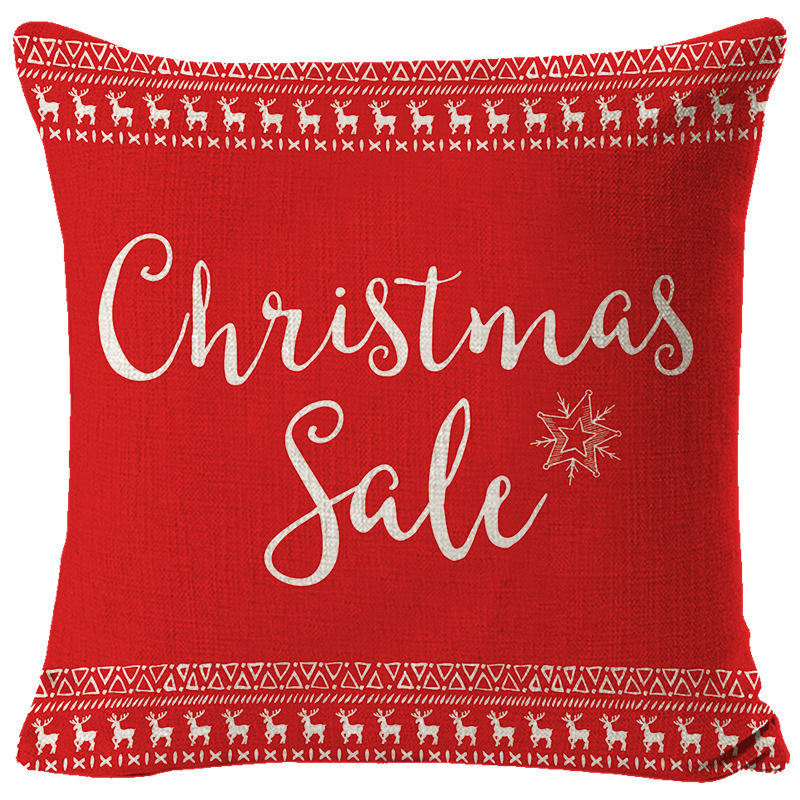 Christmas-style cushions, Christmas reindeer cushions, custom-made Santa Claus cushions Specification image