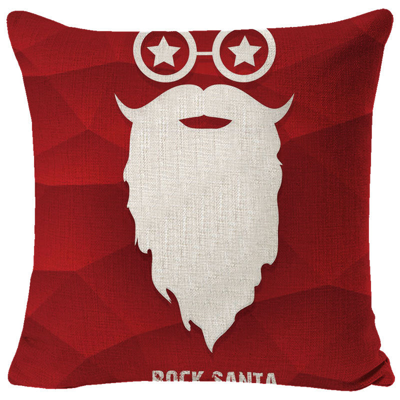 Christmas-style cushions, Christmas reindeer cushions, custom-made Santa Claus cushions details Picture