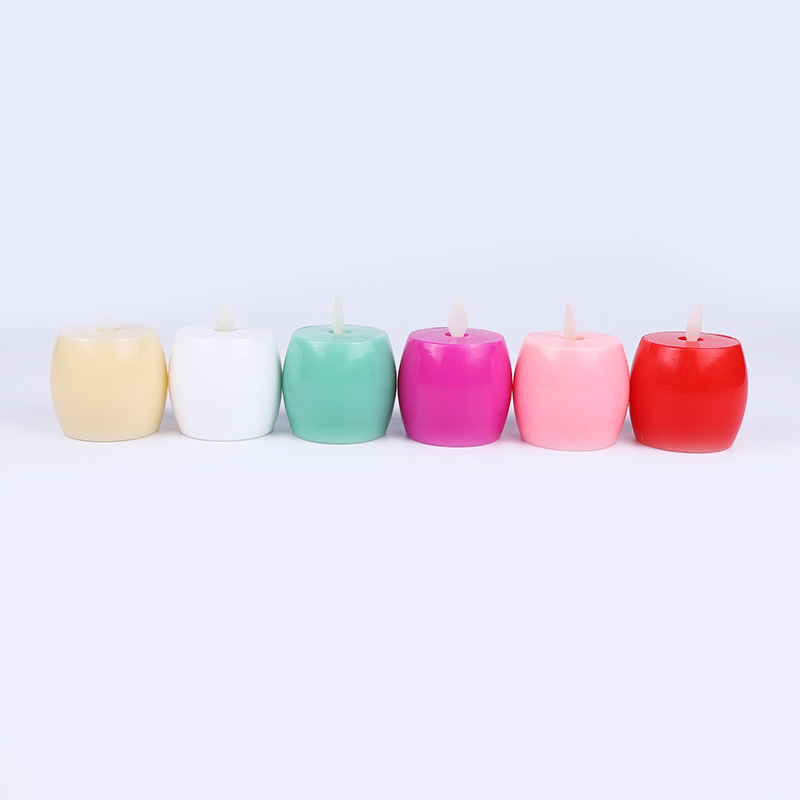 The creative and swinging flame Apple led candle lamp, a new type of electronic candle lamp, is a Christmas product Specification image
