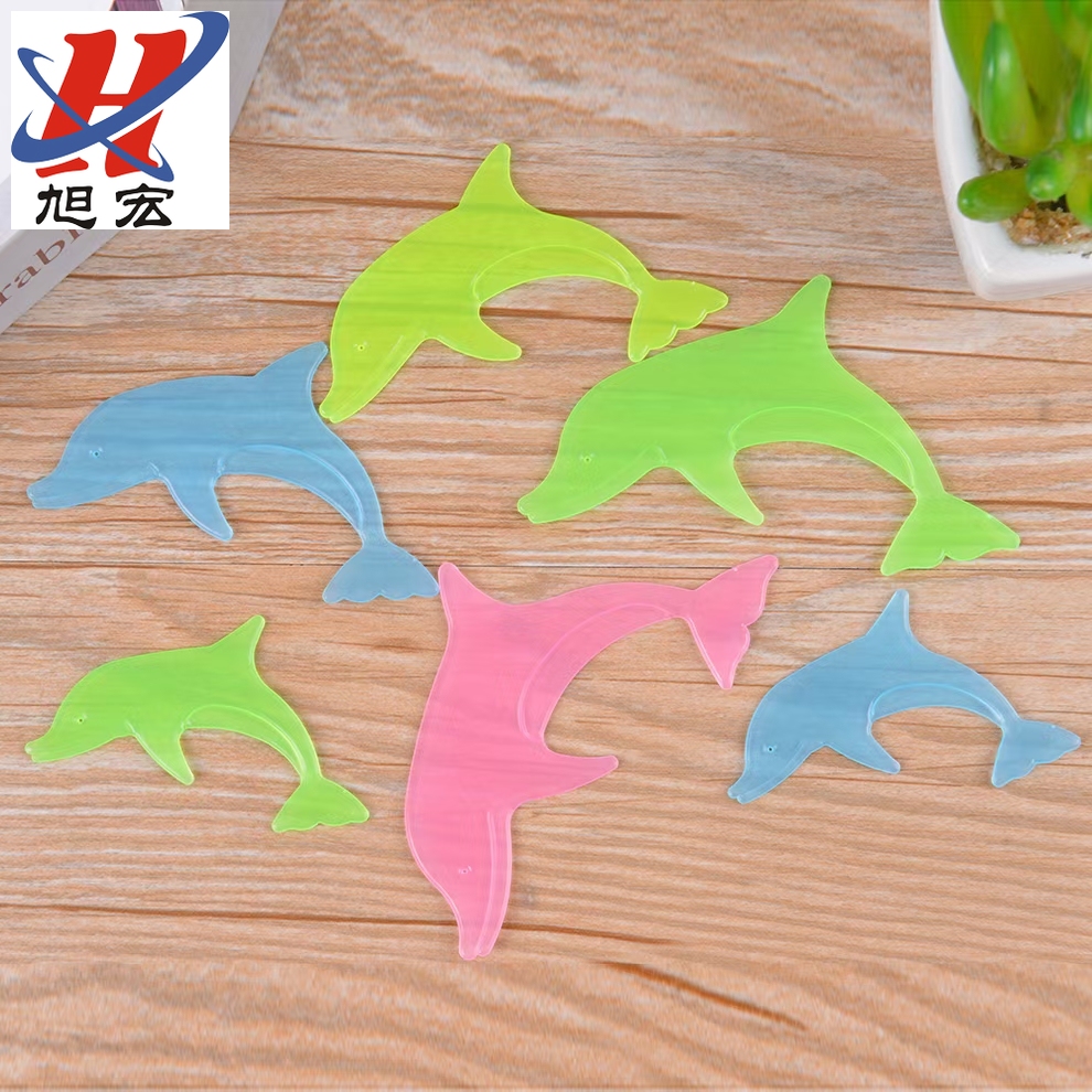 Luminous small card wall stickers Dolphin wall stickers luminous star wall stickers Three-dimensional luminous wall stickers luminous star stickers
