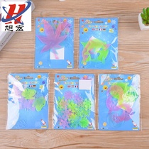 Glow-in-the-dark card wall stickers glow-in-the-dark star wall stickers Three-dimensional luminous wall stickers glow-in-the dark star stickers