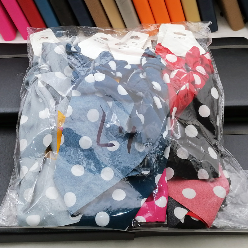 A2334 order card, large, exquisite hair bands, hair ties, hair accessories, headwear, Japanese and Korean accessories, 3-yuan store wholesale supply Specification image