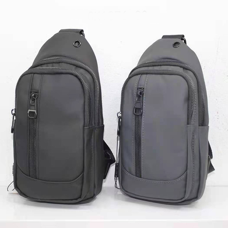 Yiling 1876-30 new men's bag cross-body bag Multi-layer Fanny pack cross-body bag Cash and change business bag