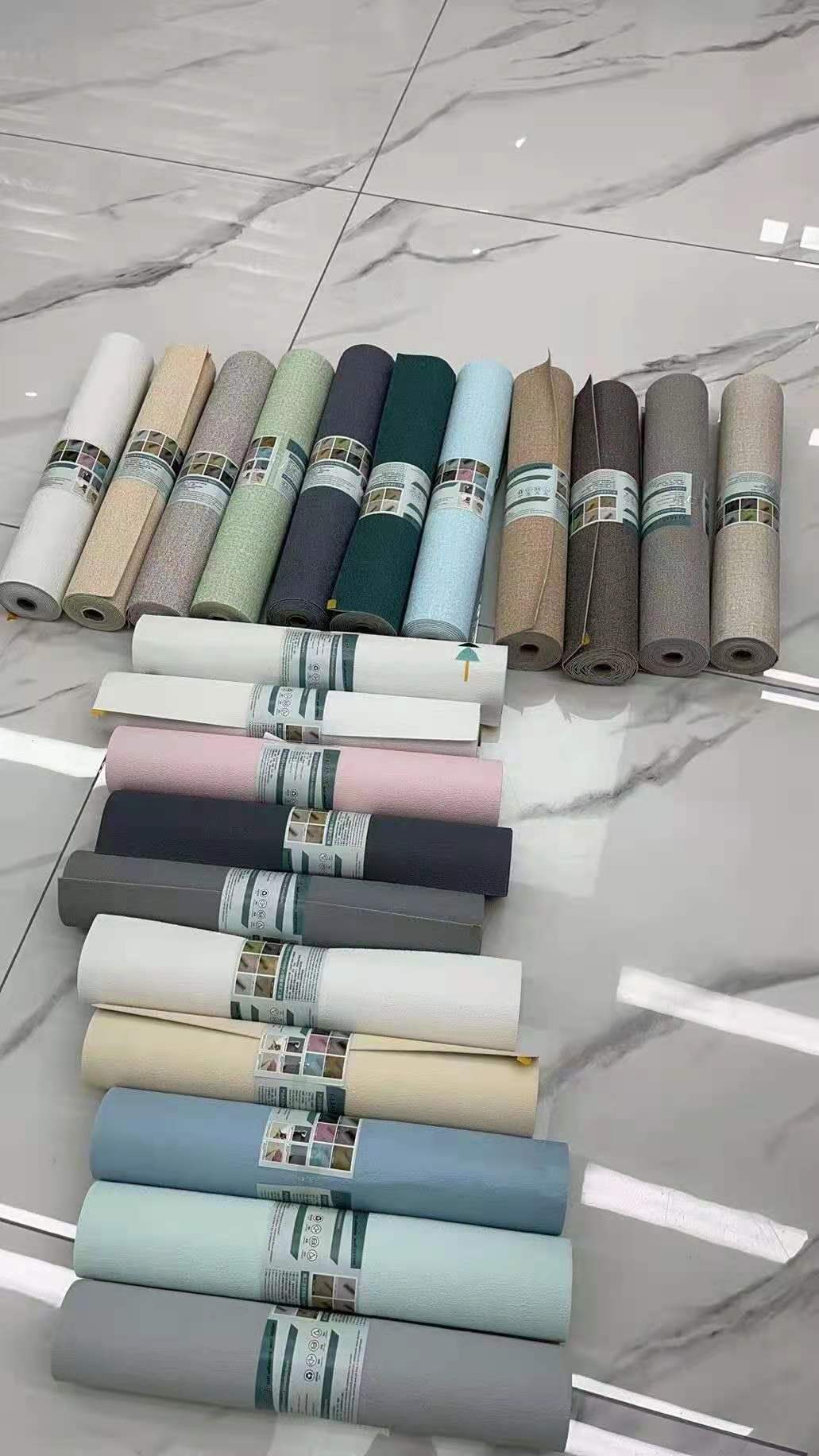 新品硅藻泥保温墙贴家居翻新装修墙纸墙贴白底实物图