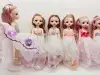 Barbie dolls, music dolls, dolls with movable joints and the ability to change clothes, vinyl keychain dolls details Picture