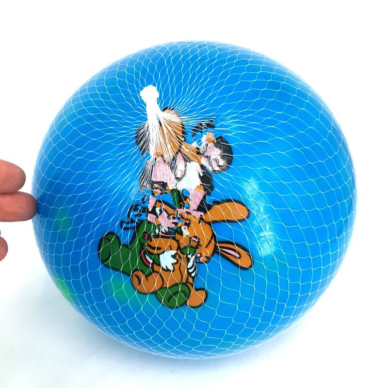 Factory direct sales of full-printed balls, printed balls, bouncy balls, inflatable children's toys, net bag balls wholesale Item Picture