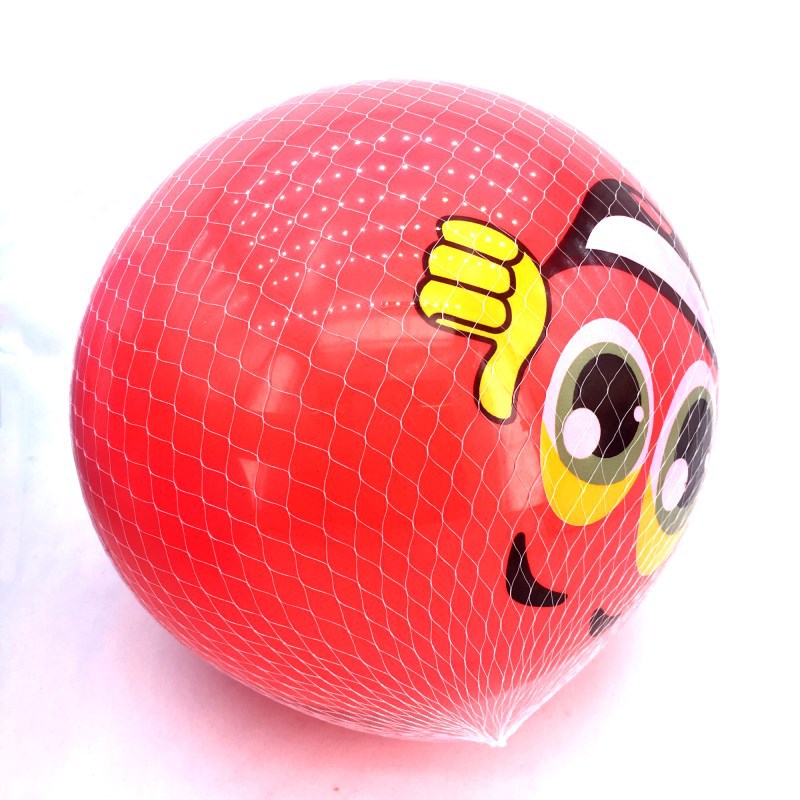 Factory direct sales of full-printed balls, printed balls, bouncy balls, inflatable children's toys, net bag balls wholesale Application Scenario