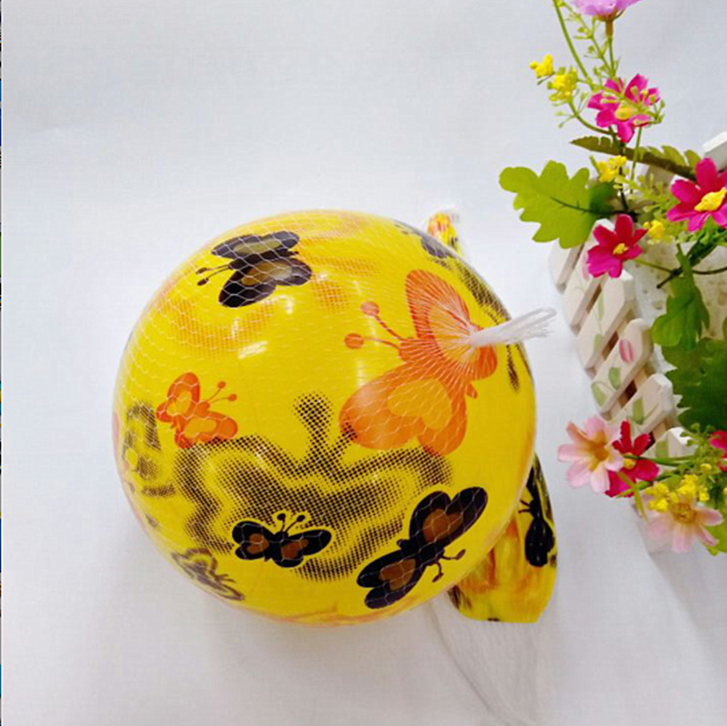 Factory direct sales of full-printed balls, printed balls, bouncy balls, inflatable children's toys, net bag balls wholesale Specification drawing