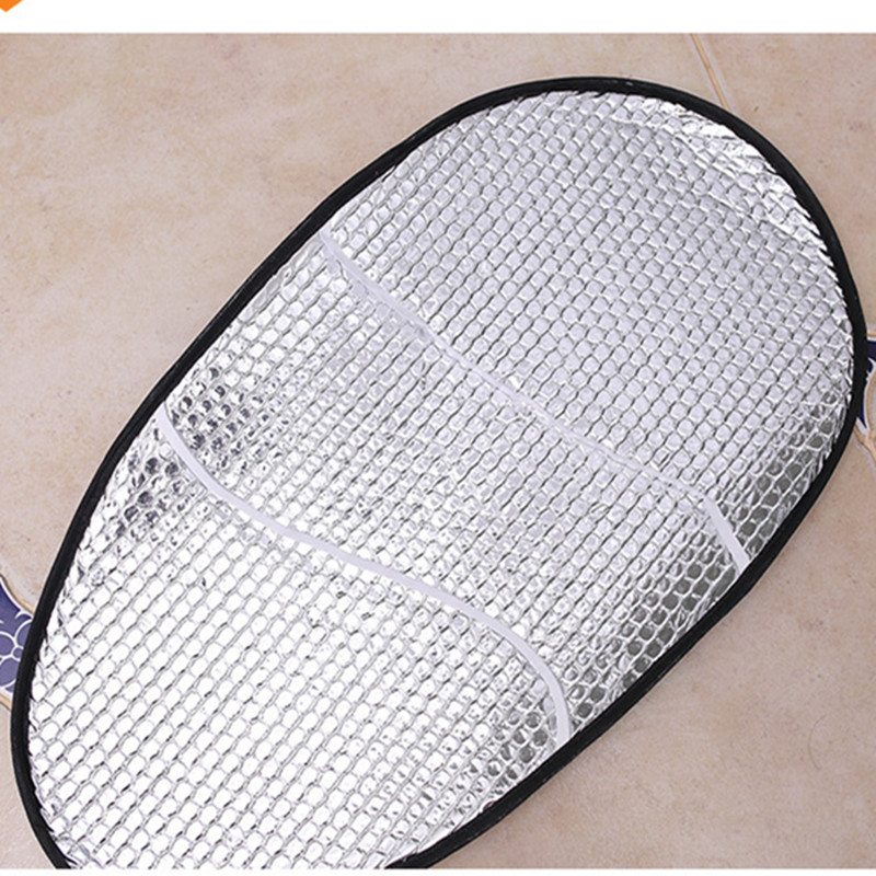 Double-sided motorcycle and electric bike seat cover, reflective aluminum foil film heat insulation pad, sun protection heat insulation pad, electric bike seat cover