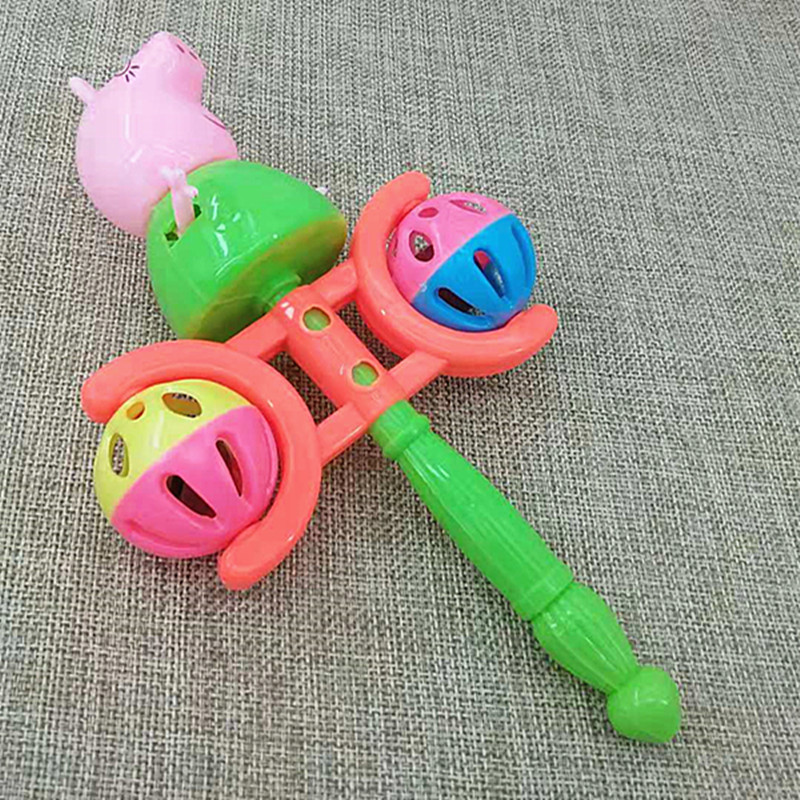 Factory direct supply of cartoon hand-cranked bells 2088 hand-cranked bell children's toys wholesale two-yuan supply Application Scenario