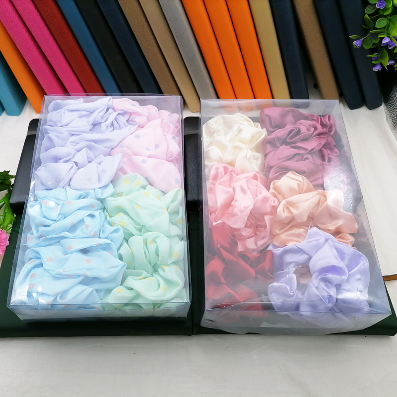 A2542 chiffon mixed style hair band, starting from 30 pieces, hair rope, hair band, hair band, leather band, Japanese and Korean accessories, 2-yuan store wholesale Item Picture