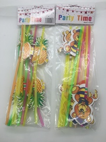 Manufacturers supply plastic paper straw umbrella straw disposable hand-made honeycomb paper art straw