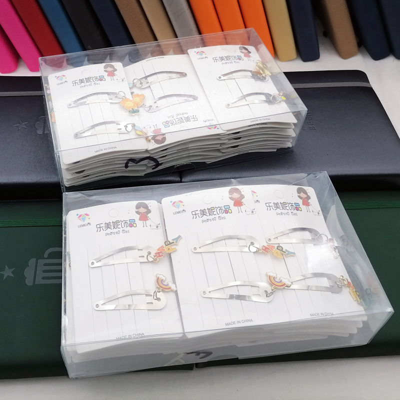 N3333 glossy two pendants, BB clips, duck clips, hair clips, hair accessories, Japanese and Korean accessories, 2-yuan store wholesale supply details Picture