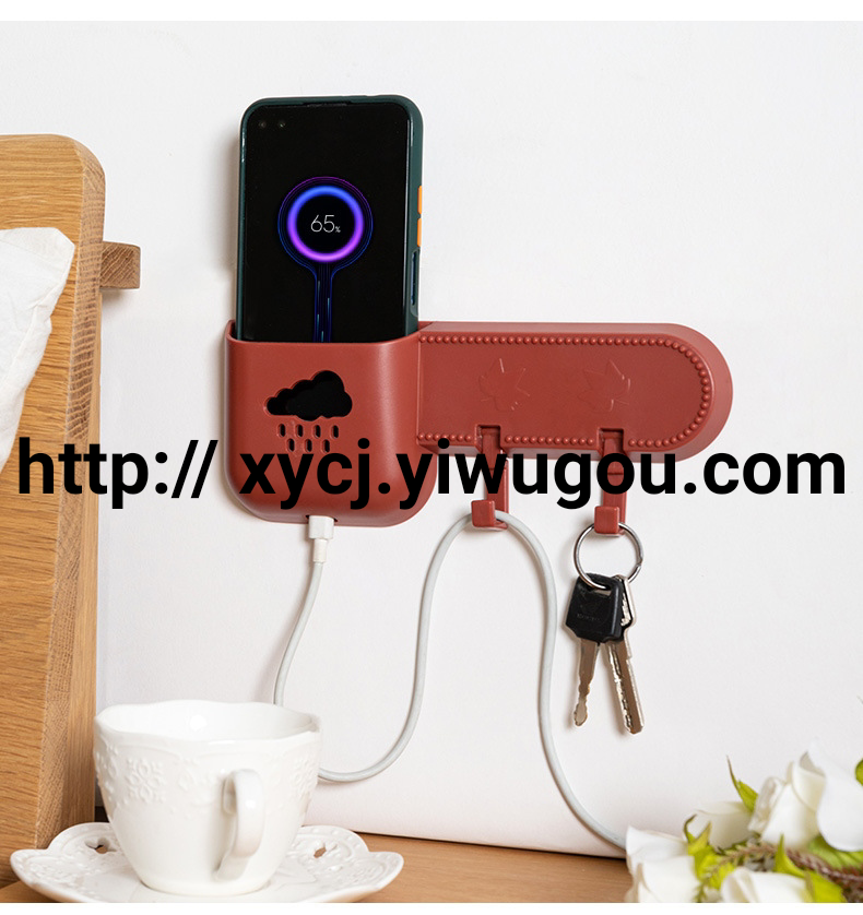 Simple and multi-functional storage rack, ABS kitchen and bedroom washbasin, toothpaste storage box, portable mobile phone storage rack details Picture