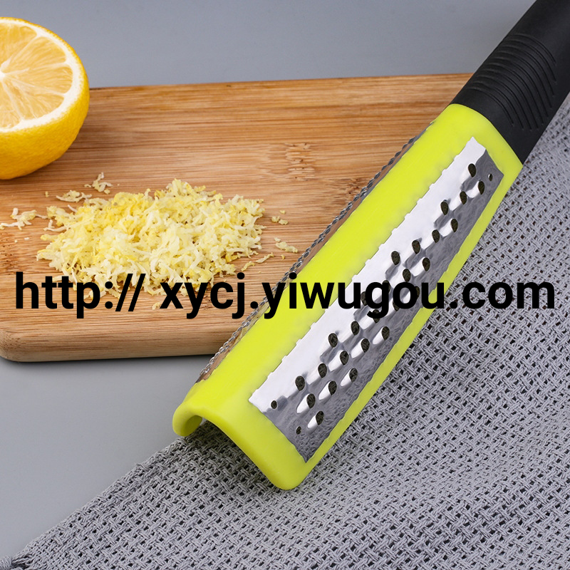 The manufacturer supplies stainless steel kitchen double-sided multi-functional grater, a small kitchen tool for grilling cheese, cheese and shredded potatoes details Picture