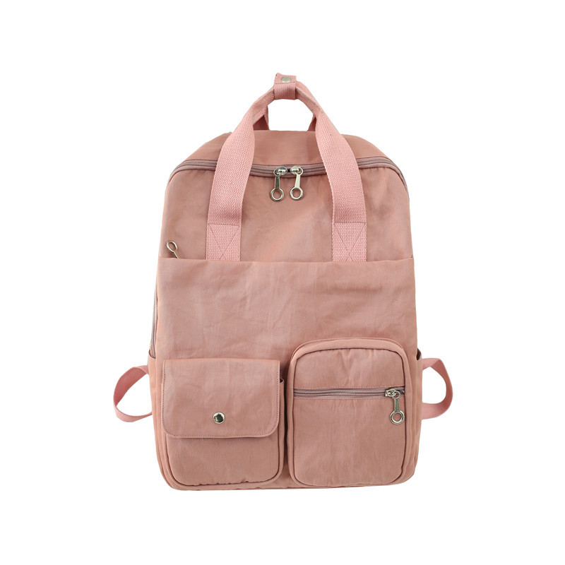 New waterproof large-capacity female Korean version high school and college student Harajuku all-in-one campus backpack for outdoor travel Item Picture