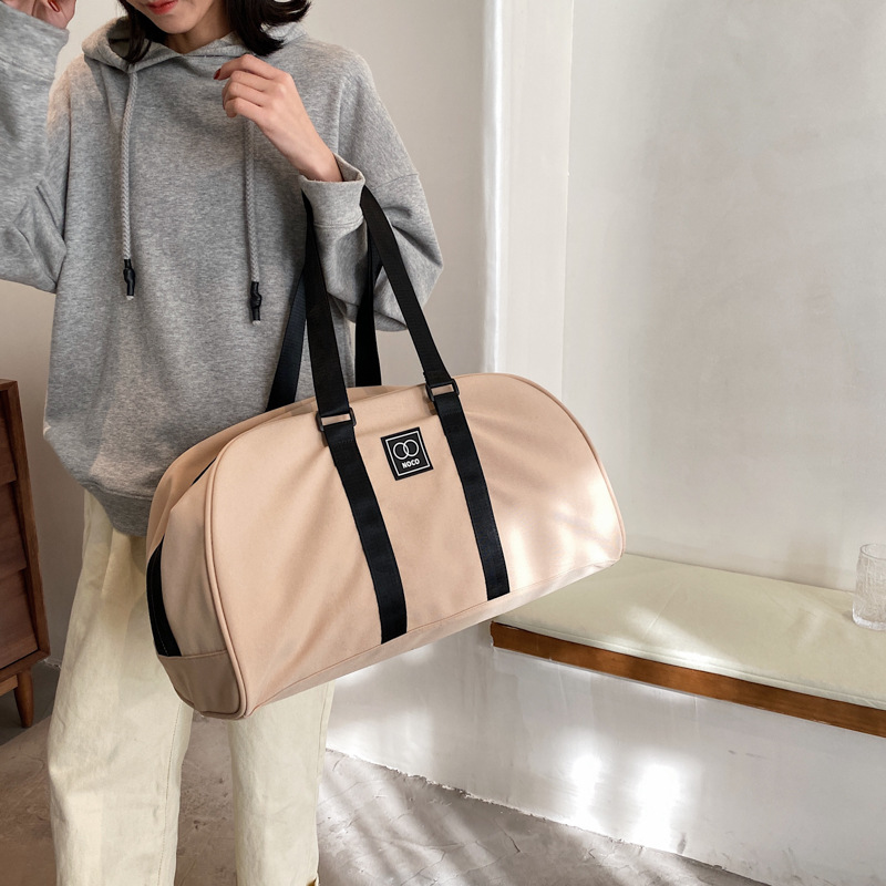 Small/Xiangfeng travel bag, vintage square standard travel luggage bag, large-capacity dry-wet separation sports and fitness bag for women Specification image