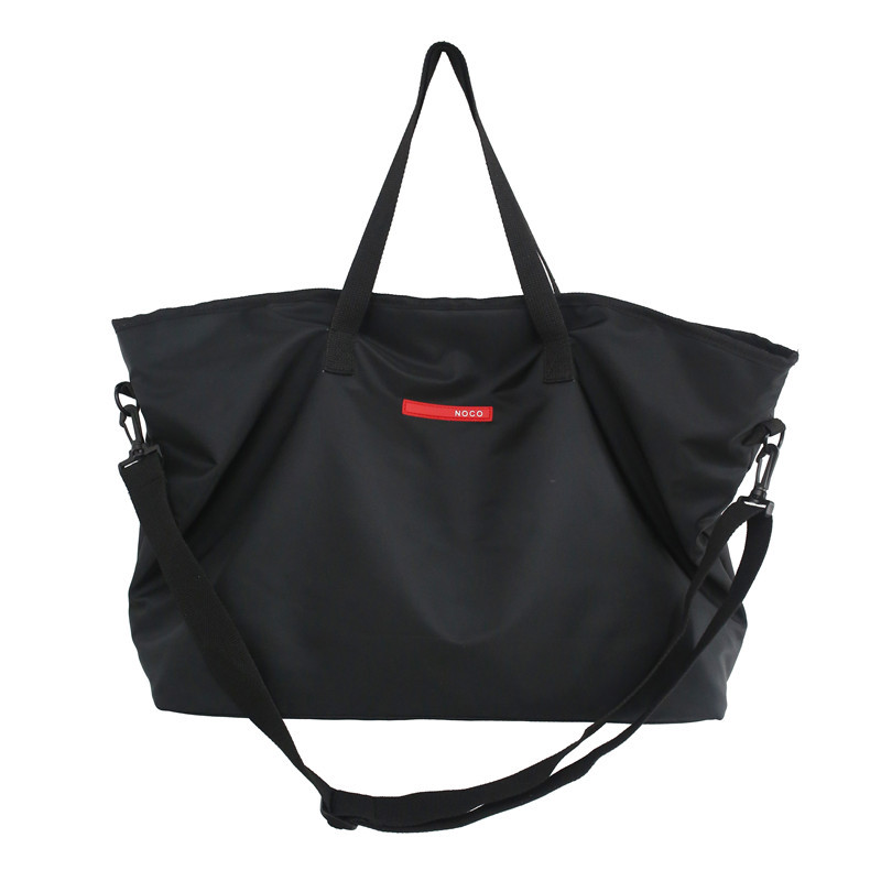 Short-distance travel bag, men's Korean-style lightweight handbag, women's business trip and travel large-capacity single-shoulder crossbody sports and fitness bag Item Picture