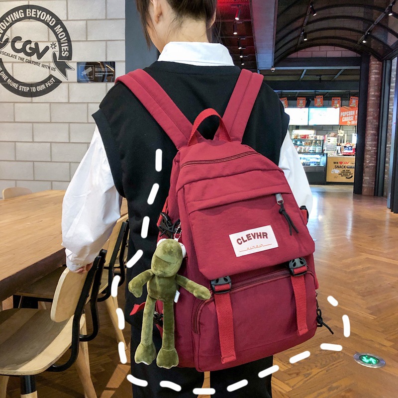 Mochila para las mujeres nuevo estilo coreano sensación vintage chica mochila escolar para las niñas de la escuela secundaria universitario versátil campus ins mochila para las mujeres Application Scenario
